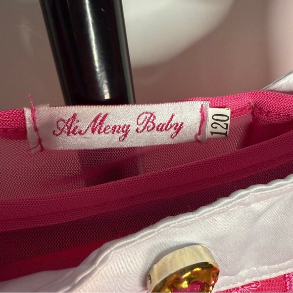 Pink and Gold Aurora Inspired Costume - Picture 8 of 13